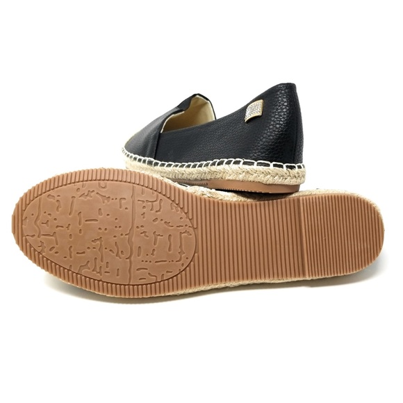 Women Flat Espadrilles, E-2815, Black - Picture 2 of 5
